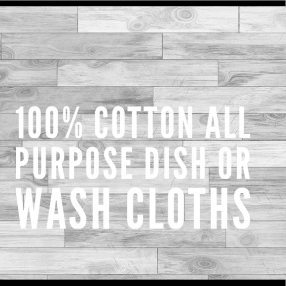 Hand Crafted 100% Cotton All Purpose Dish or Wash Cloths